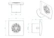 Aerauliqa Quasar T  ventilátor, utószellőztető funkcióval