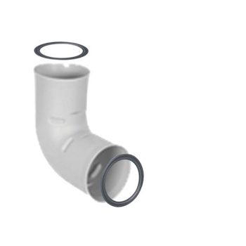 Aerauliqa 90°-os könyök DN75/63mm