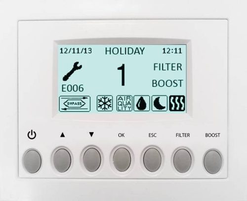 AERAULIQA - Szabályzó egység, nem süllyesztett CTRL-DSP (QR200A-180A-230E) 2020-tól gyártottaktól