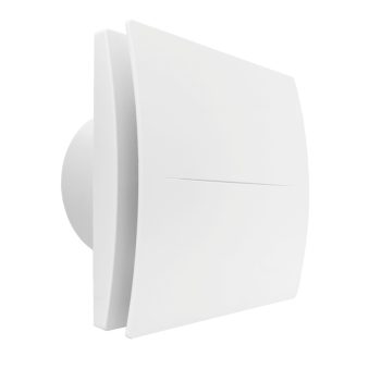   Aerauliqa QD-90T BB ventilátor utószellőztető funkcióval, beépített pillangószeleppel