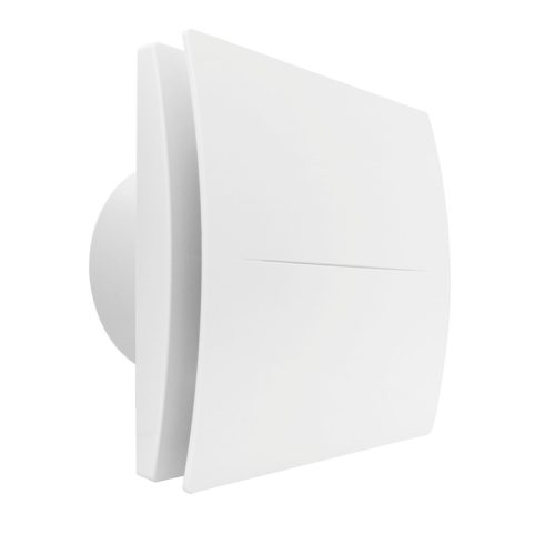 Aerauliqa QD-90T BB ventilátor utószellőztető funkcióval, beépített pillangószeleppel