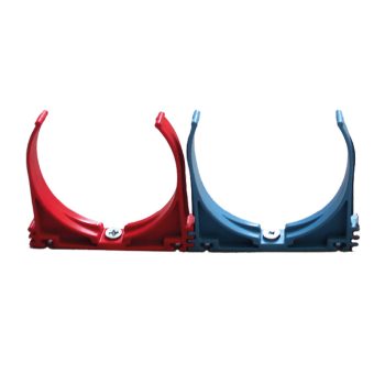 Aerauliqa KCLFLB 75/63 piros színű csőrögzítő