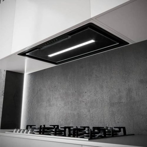 Sirius - Páraelszívó SL-921 TW 78 cm Fekete üveg - A készlet erejéig rendelhető!