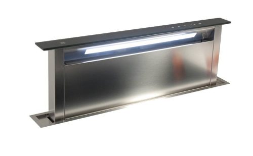 Sirius - Páraelszívó S-DD2 TC/L EM 58 LED fekete üveg/inox motor nélkül