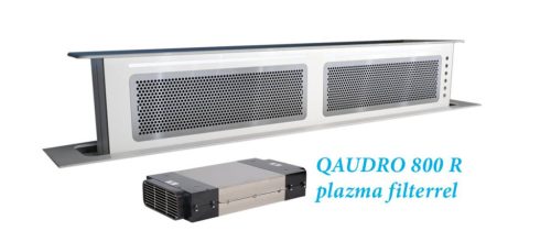 Sirius - Páraelszívó S-DD11 EM Fehér motor nélkül + plazma filter QUADRO 800 R