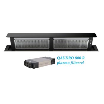   Sirius - Páraelszívó S-DD11 EM fekete motor nélkül + plazma filter QUADRO 800 R