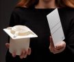 Cata E-100GT ventilátor üveg előlappal, utószellőztető funkcióval, fehér