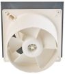 Cata E-150GTH ventilátor üveg előlappal, utószellőztető, alapszellőztető és páraérzékelő funkcióval, fehér