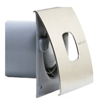   Cata Silentis 10 Inox ventilátor beépített pillangószeleppel