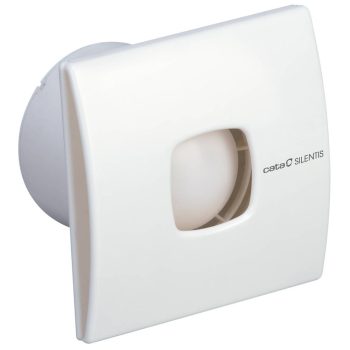   Cata Silentis 10 Timer (Low Noise) ventilátor utószellőztető funkcióval, pillangószeleppel