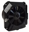 Cata UC-10 Timer fekete ventilátor utószellőztető funkcióval, pillangószeleppel