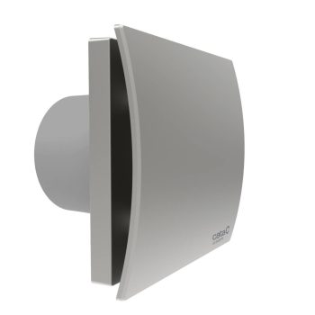   Cata UC-10 Silentis STD szürke ventilátor dekoratív előlappal, pillangószeleppel