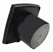 Cata UC-10 STD fekete ventilátor, pillangószeleppel