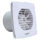 Cata UC-12 Hygro fehér ventilátor utószellőztető és páraérzékelő funkcióval, fordulatszám állítási lehetőséggel, pillangószeleppel