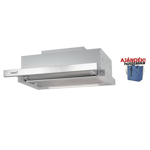CATA - Páraelszívó TFH-6630/A X LED brushless inox + hűtőtáska