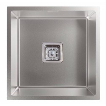   CATA - Mosogatótálca CB-40-40 P R10 inox munkalap alá szerelhető