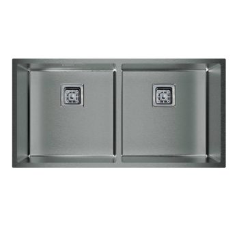   CATA - Mosogatótálca CB-2 40-40 R10 inox munkalap alá szerelhető