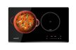 CATA - Beépíthető domino indukciós főzőlap IB-2 PLUS BK