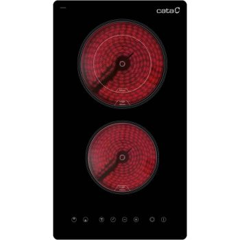 CATA - Beépíthető domino kerámia főzőlap TD-3002 BK/B