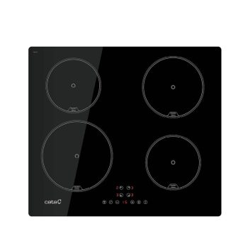   CATA - Beépíthető indukciós főzőlap IB-6324E2 BK Hob to Hood