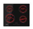 CATA - Beépíthető indukciós főzőlap IB-6324E2 BK Hob to Hood
