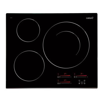   CATA - Beépíthető indukciós főzőlap INSB-6032 BK fekete Hob to Hood