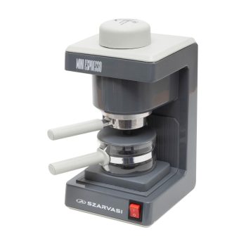   Szarvasi SZV-612/3 Mini Espresso kávéfőző 11959, 800 W, 3.04 bar, üveg kiöntő, hőkorlátozó, hőkioldó, szürke