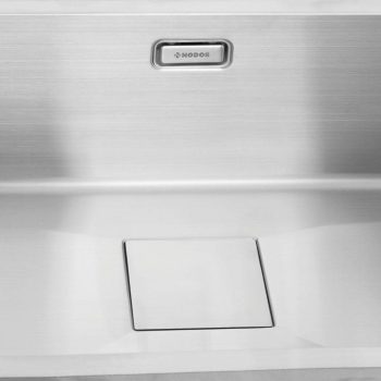   Nodor - Négyzetes szűrő takaró Nodor mosogatótálcákhoz - inox