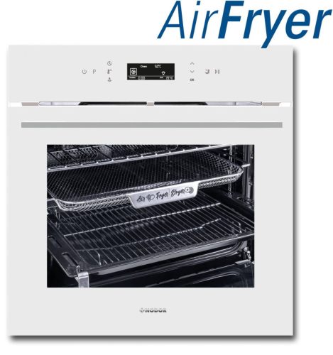 NODOR - Beépíthető sütő NorChef MO-6800 SW fehér AIR FRYER