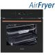 NODOR - Beépíthető sütő NorChef MO-6800 CU fekete/réz AIR FRYER