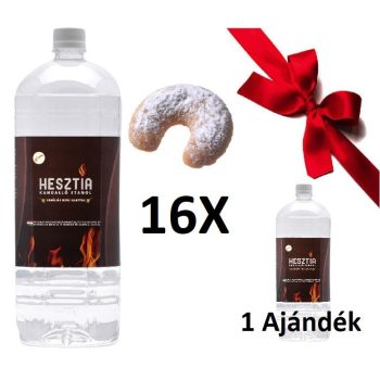  HESZTIA Bioetanol 1,0 L Vaníliás kifli - 15db + 1 Flakon Ajándék