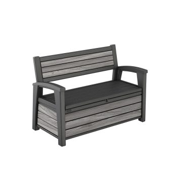 Decocoat műanyag kerti pad/tároló 227 L