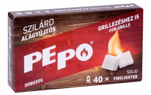 PEPO dobozos alágyújtós