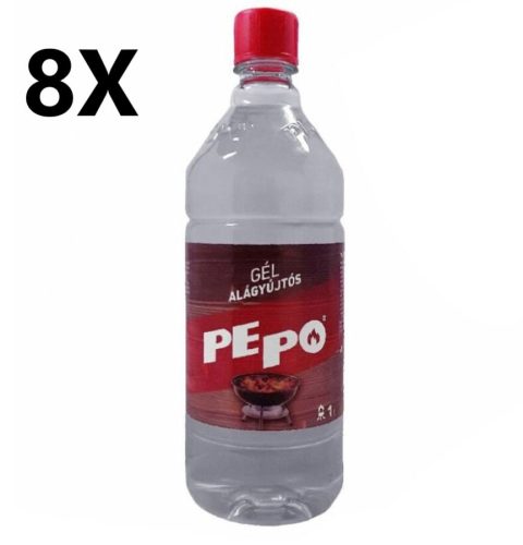 8 db-os PEPO Gél alágyújtós csomag