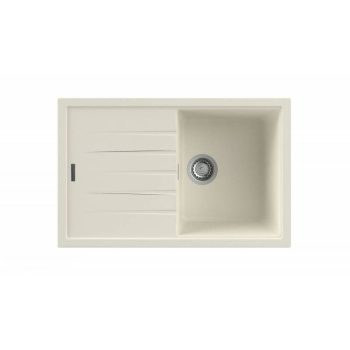   NODOR - Gránit mosogatótálca NorGranite 78.50 1B 1D BG beige