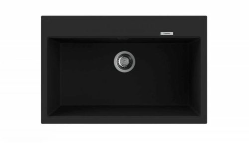 NODOR - Gránit mosogatótálca NorGranite 78.50 1B BK fekete