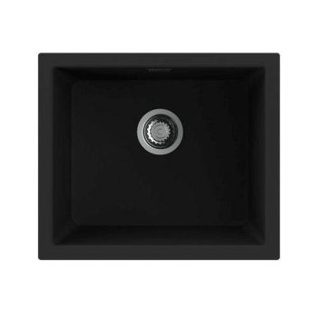   NODOR - Gránit mosogatótálca NorGranite 45.40 1B BK fekete