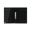 NODOR - NorCoock IS-N7220 BK indukciós főzőlap beépített elszívóval + plazma filter QUADRA 800 R