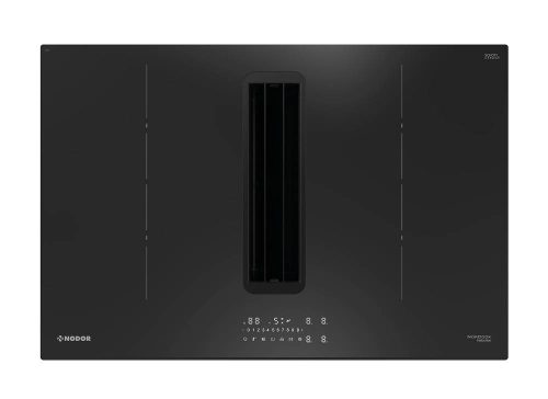 NODOR - NorCoock N8426 IS BK FLOW-IN indukciós főzőlap beépített elszívóval