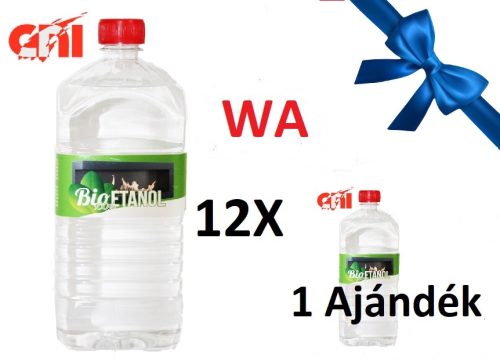 CNI Bioetanol 1,0 L WA - 11db + 1 Flakon Ajándék