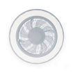 Ardes 5PL50 Mennyezeti ventilátor távvezérlővel, 3200 lumen LED világítással - 48 cm
