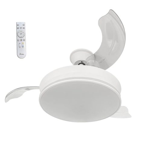 Ardes 5PL92 Mennyezeti ventilátor távvezérlővel, 2200 lumen LED világítással - 92 cm