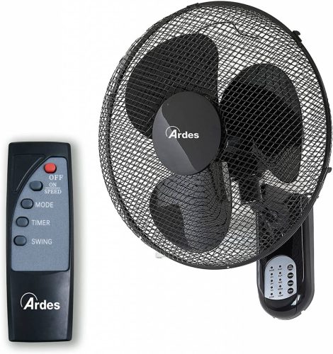 ARDES 5W40R falra szerelhető ventilátor távvezérlővel
