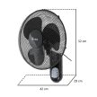 ARDES 5W40R falra szerelhető ventilátor távvezérlővel