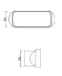 AIRA - Légtechnikai elem adapter Quadro sorozathoz