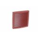 VILPE® 150 x 150 multifunkciós rács, vörös