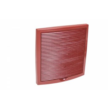 VILPE® 375 x 375 multifunkciós rács, vörös