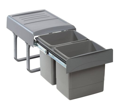 EKOTECH - Beépíthető hulladékgyűjtő MEGA 40 - 2x15 liter 