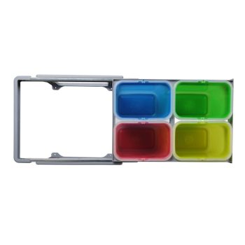   EKOTECH - Beépíthető hulladékgyűjtő EKKO EASY 40 - 4x8 liter