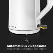 AENO AEK0002 EK2 vízforraló, 2200 W, 1.5 liter kapacitás, dupla falú, LED kijelzés, fehér